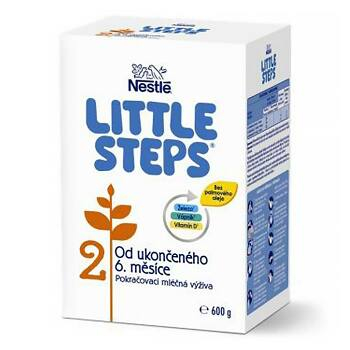 LITTLE STEPS 2 Pokračovacia mliečna výživa 600 g