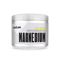 LIVLIFE Magnesium bysglicinate 12% drink citrón 177 g