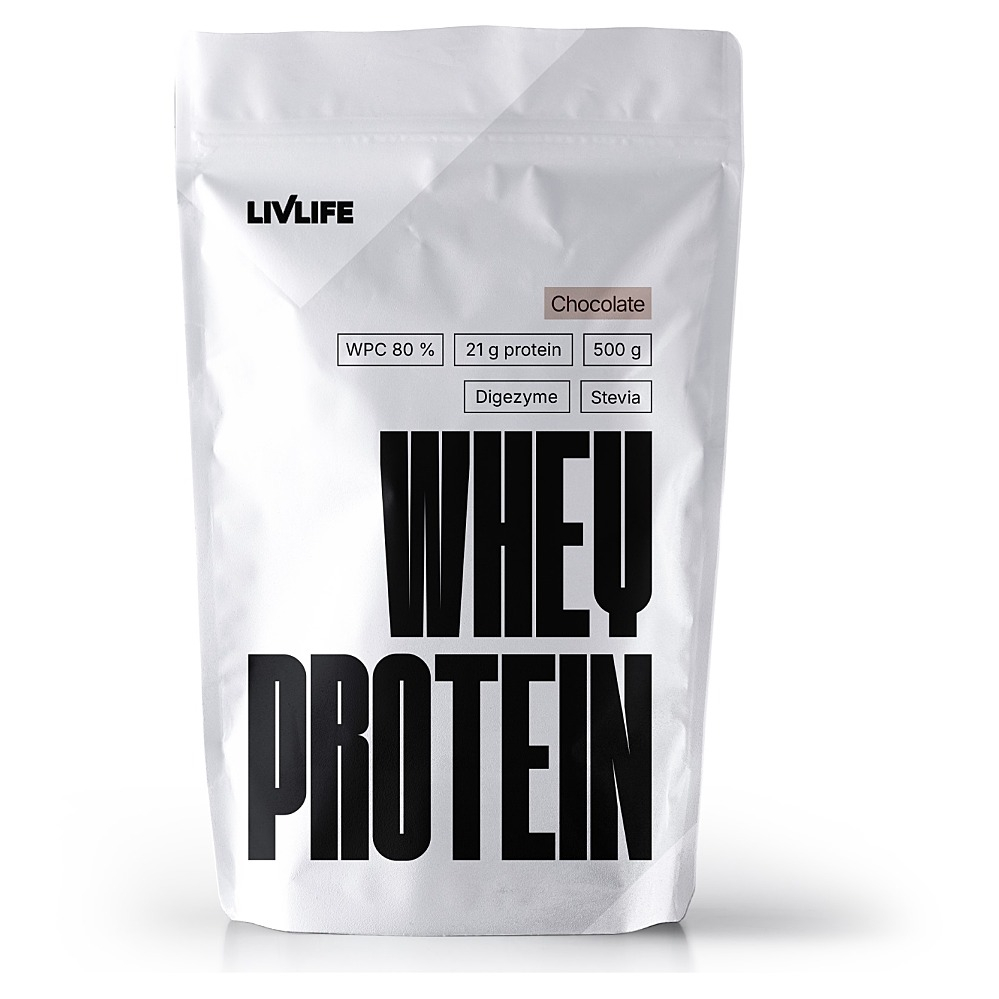LIVLIFE Whey proteín čokoláda 500 g kúpite na Mojalekaren.sk