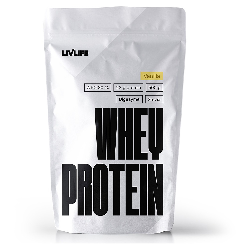 LIVLIFE Whey proteín vanilka 500 g kúpite na Mojalekaren.sk