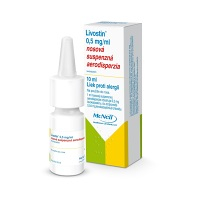 LIVOSTIN 0,5 mg/ml nosová suspenzná aerodisperzia 10 ml