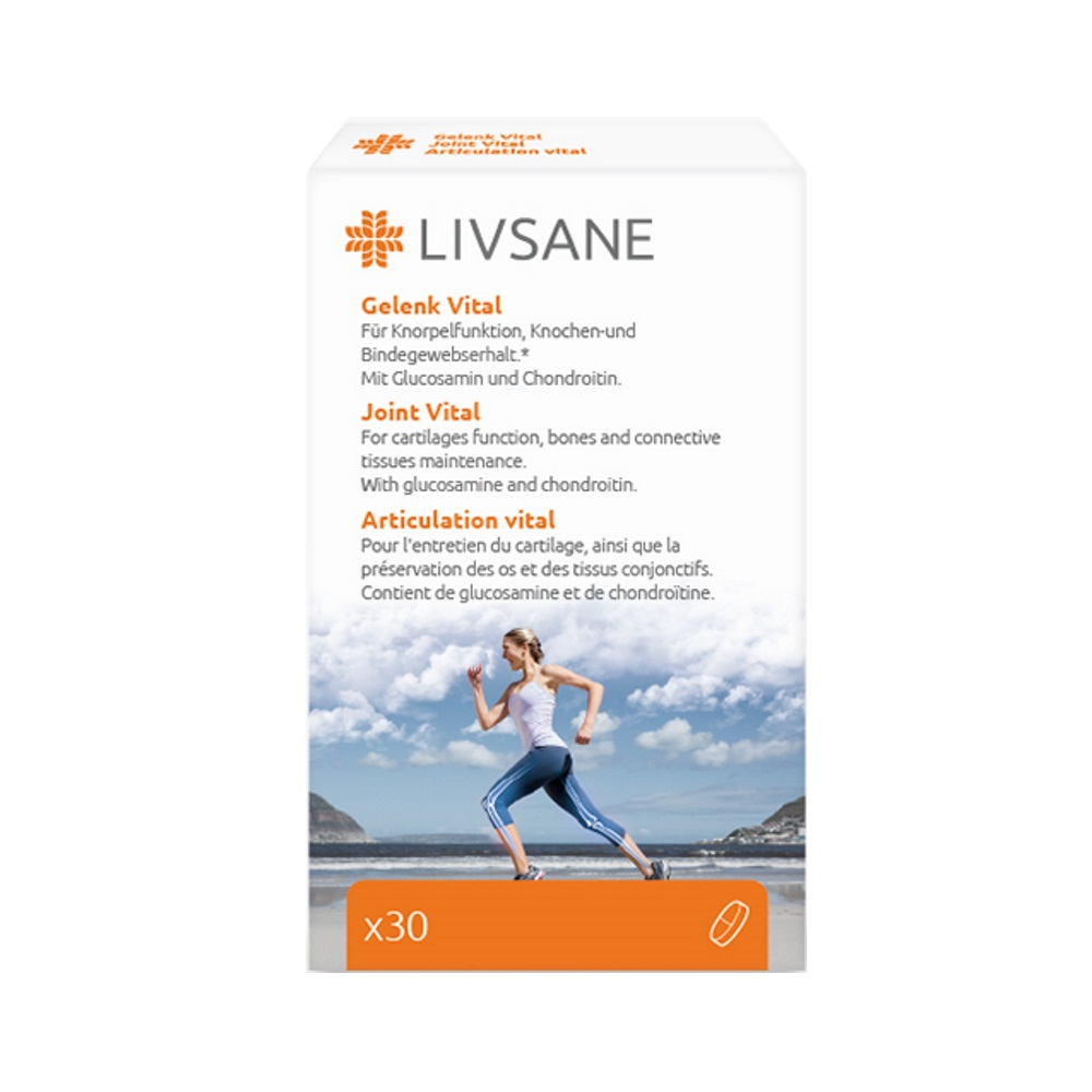 Obrázok LIVSANE Podpora pre zdravé kĺby 30 tabliet