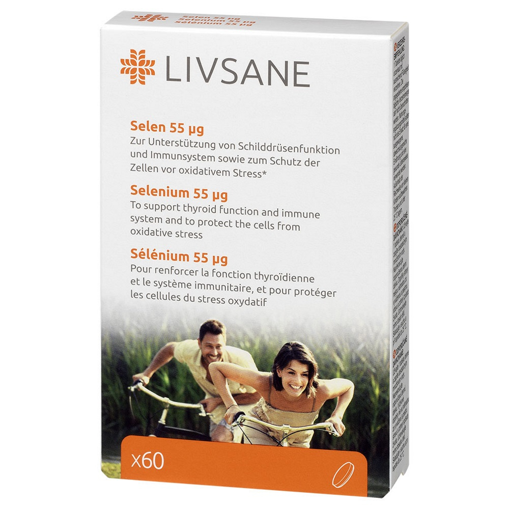 Obrázok LIVSANE Selén 55 mg 60 tabliet