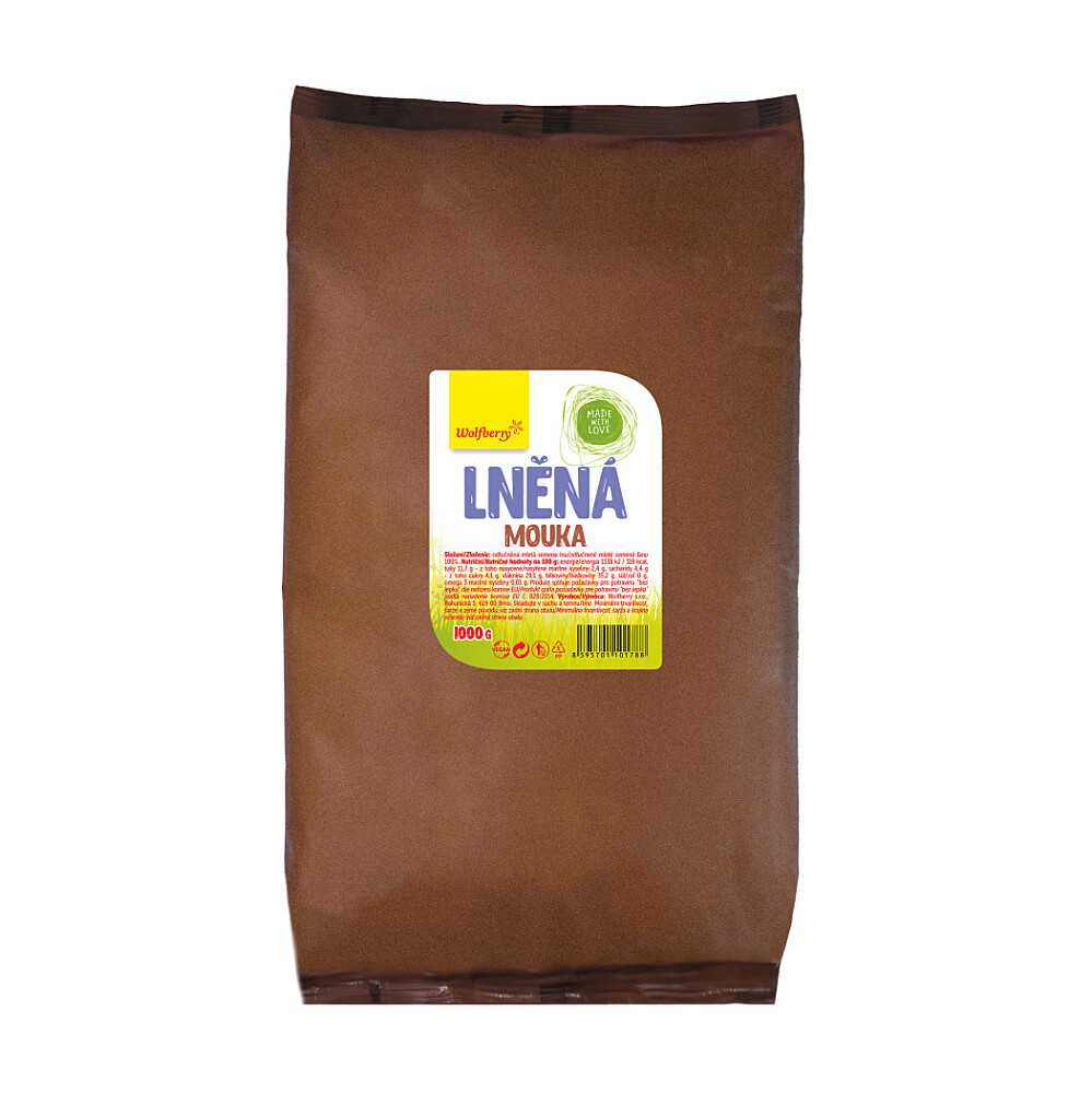 WOLFBERRY Ľanová múka 1000 g