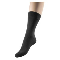 LOANA Dia hladké ponožky čierne, Veľkosť: 35 - 38