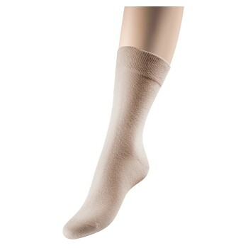 LOANA Dia hladké ponožky svetlo béžové, Veľkosť: Fr. 38-41 (25-27 cm)