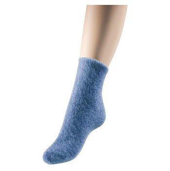 LOANA Teplé ponožky jeans, Veľkosť: Fr. 38-39 (25-26 cm)