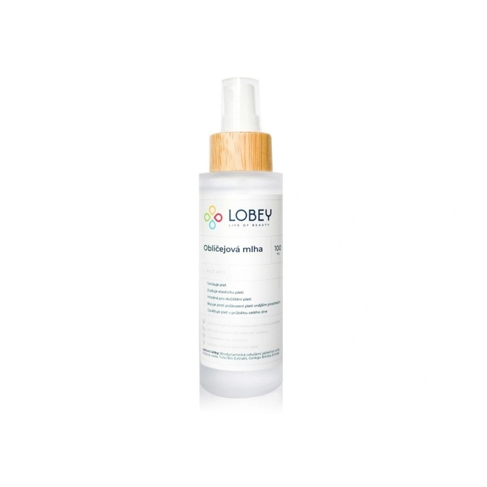 LOBEY Tvárová tonizačná hmla 100 ml