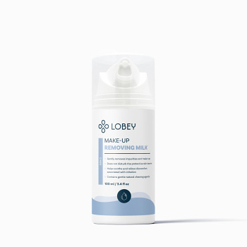 LOBEY Odličovacie mlieko 100 ml (Prírodná pleťová kozmetika) - Odličovacie