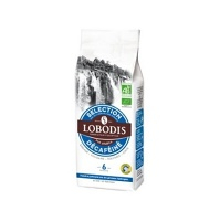 LOBODIS Mletá výberová káva bez kofeínu BIO 250 g