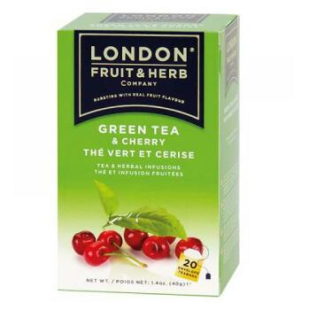 LONDON FRUIT & HERB zelený čaj s višňou 20x2 g