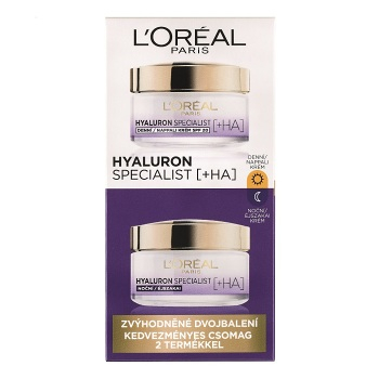 L´ORÉAL Paris Hyaluron Specialist Denný krém 50 ml + Nočný krém 50 ml