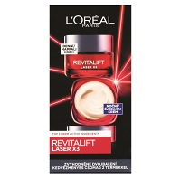 L´ORÉAL Paris Revitalift Laser X3 Duopack Denný krém + nočný krém 2 x 50 ml