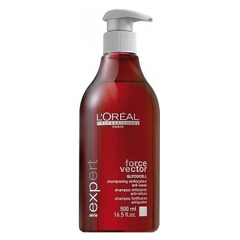 L´Oreal Paris Expert Force Vector Shampoo 500ml (Šampon proti lámanie vlasov) (Šampóny)