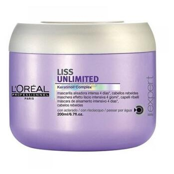 L'ORÉAL Expert Liss Unlimited maska pre uhladenie nepoddajných vlasov 200 ml