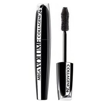 L´Oreal Paris Mascara Mega Volume Collagene 24h Black 9ml (Odstín Black černá) (Riasenky) - Predlžujúca