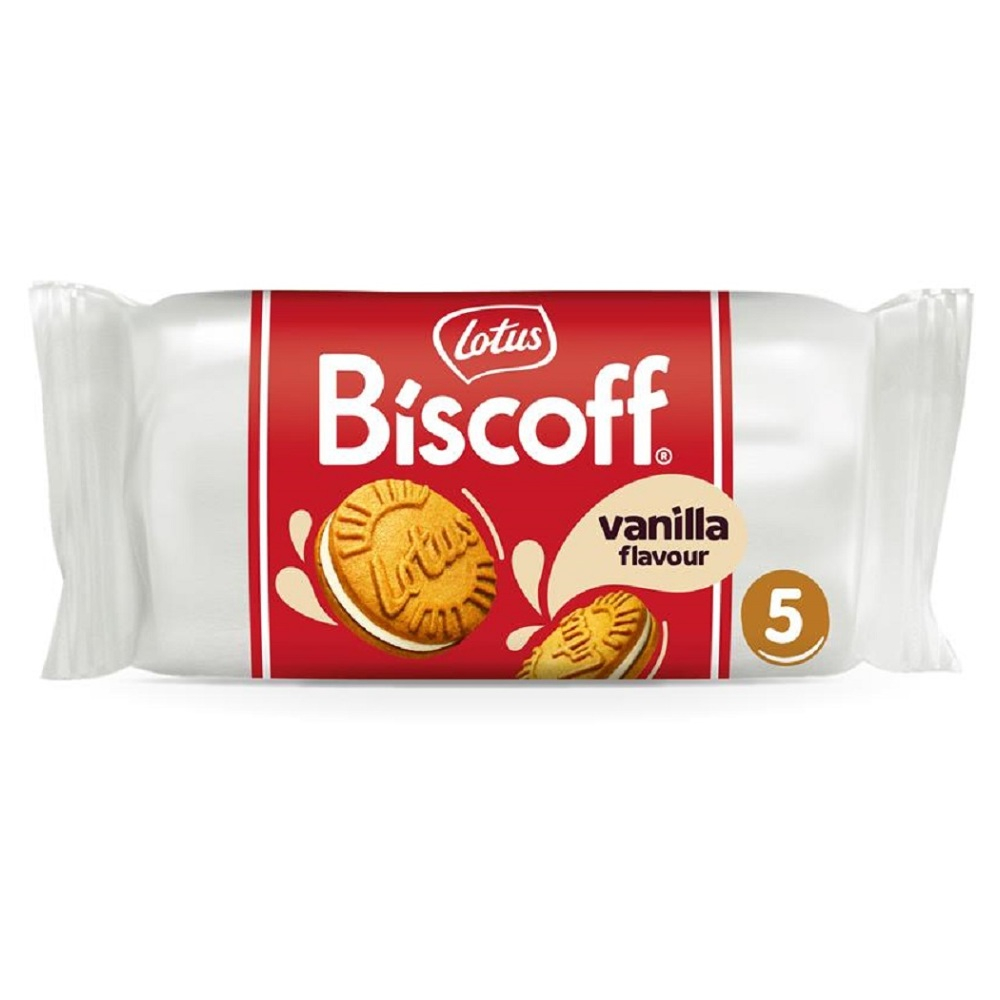 E-shop LOTUS BISCOFF Sušienky plnené krémom s vanilkovou príchuťou 50 g