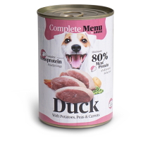 LOUIE Complete Menu kačacie so zeleninou konzerva pre psov 400 g