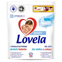 LOVELA Baby Gélové kapsule na pranie na bielu i farebnú bielizeň 36 praní 781,2 g