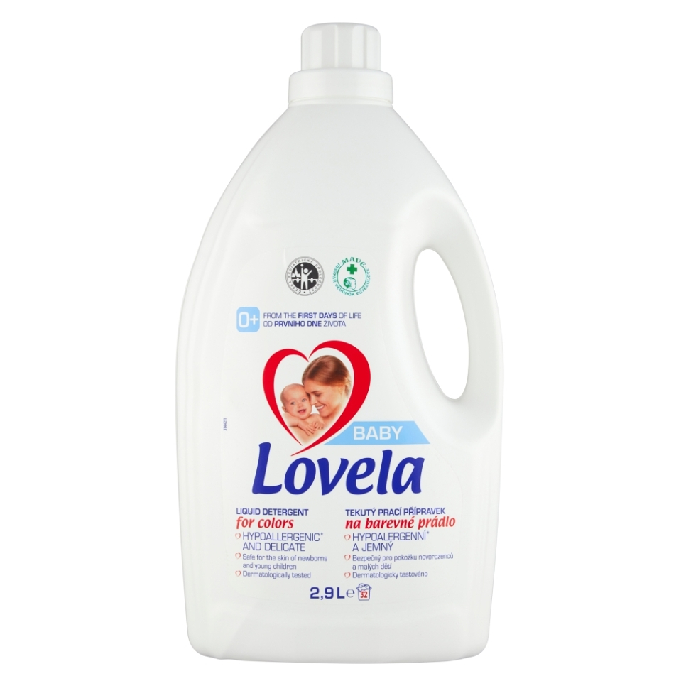 E-shop LOVELA Baby Tekutý prací prípravok na farebnú bielizeň 32 praní 2,9 l
