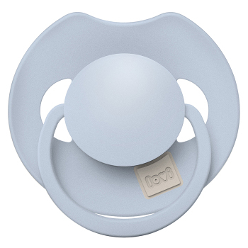 LOVI Cumlík silikónový dynamický prime 0-6m baby blue 1 kus (Cumlíky pre deti 0 - 6 mesiacov) - Antialergické