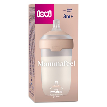 LOVI Fľaša MammaFeel 3m+ 250 ml