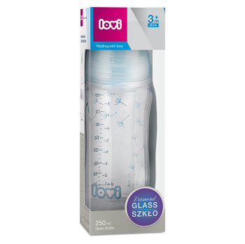 LOVI Fľaša sklenená BOTANIC 250 ml