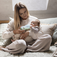 LOVI Fľaša trends zelená 3m+ 250 ml
