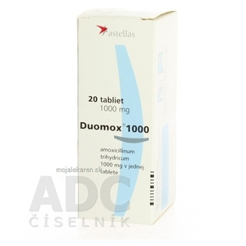 DUOMOX 1000 tbl dsp 1x20 ks (Lieky na predpis)