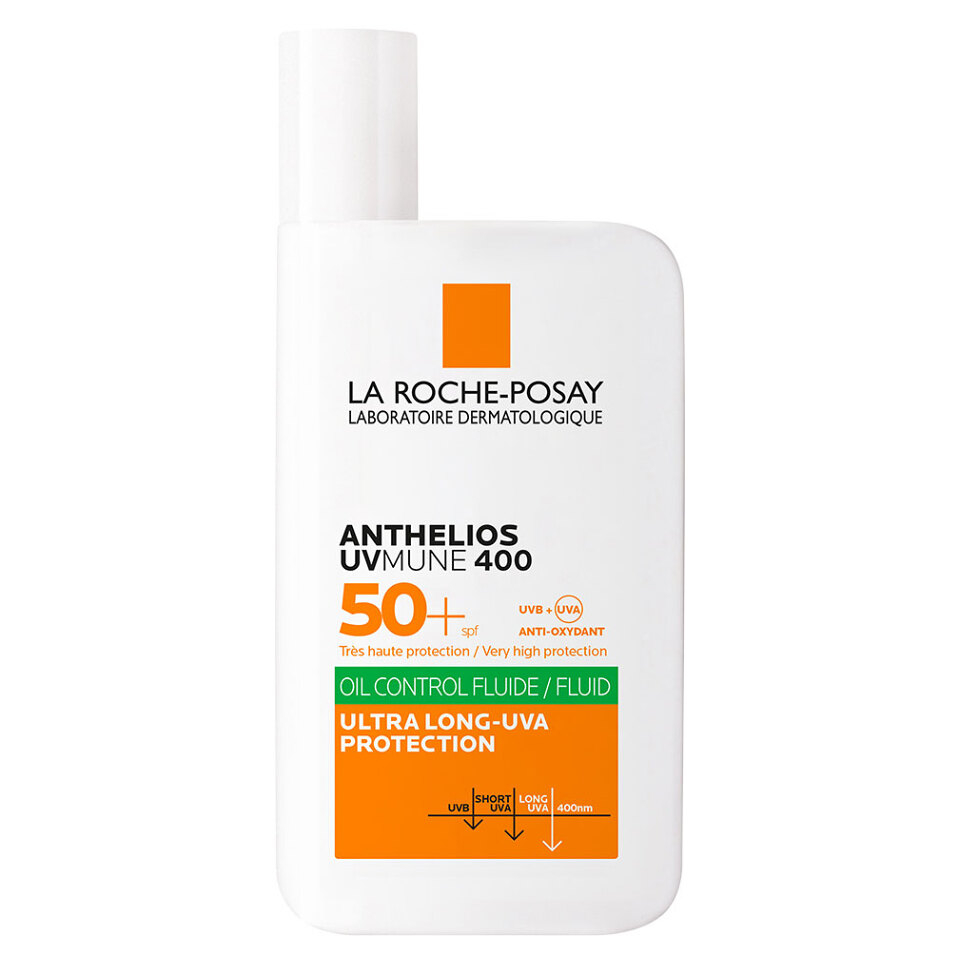La Roche-Posay Anthelios UVMune 400 Oil Control Invisible Fluid SPF50+ opaľovací krém pre mastnú pleť 50 ml
