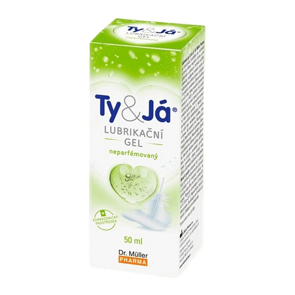 DR. MÜLLER Ty & Ja Lubrikačný gél neparfumovaný NEW 50 ml
