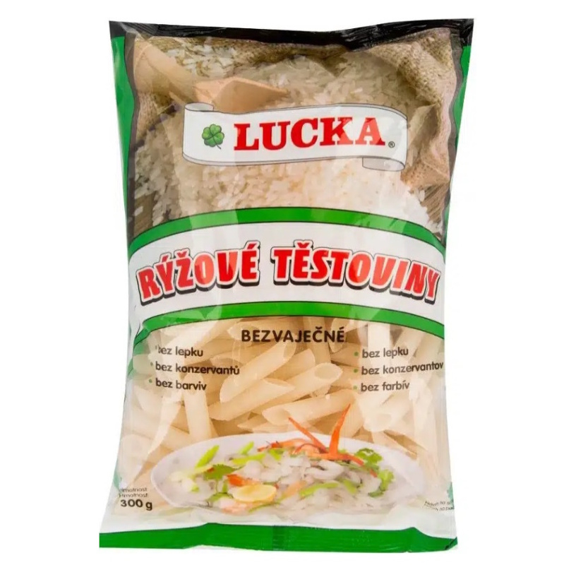 E-shop LUCKA Ryžové cestoviny penne 300 g