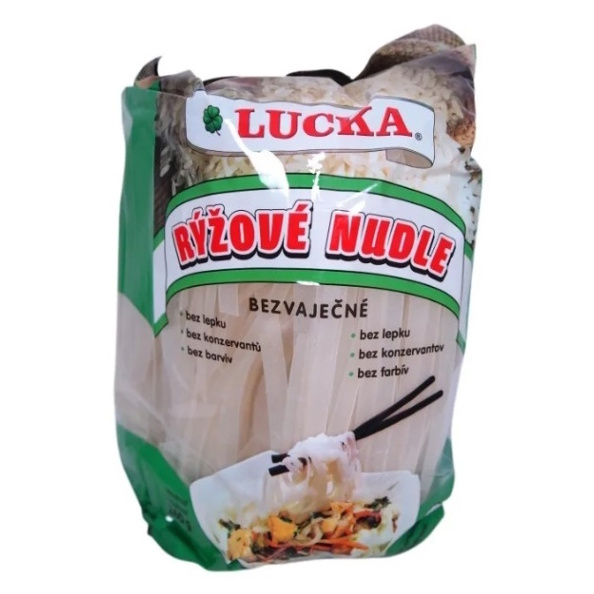 E-shop LUCKA Ryžové cestoviny tenké rezance 7 mm 250 g