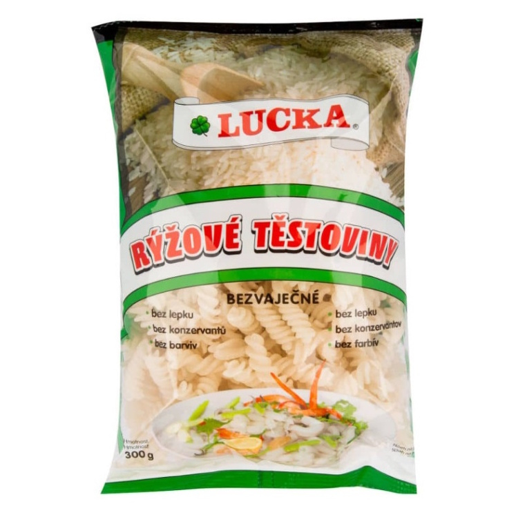 E-shop LUCKA Ryžové cestoviny vretená 300g