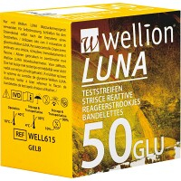 WELLION Luna testovacie prúžky 50 ks