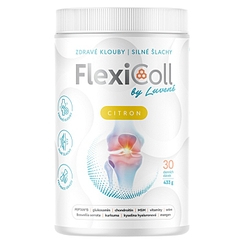 LUVENÉ FLEXICOLL Kĺbová výživa citrón 425 g (Doplnky stravy na kĺby) - Viaczložkové