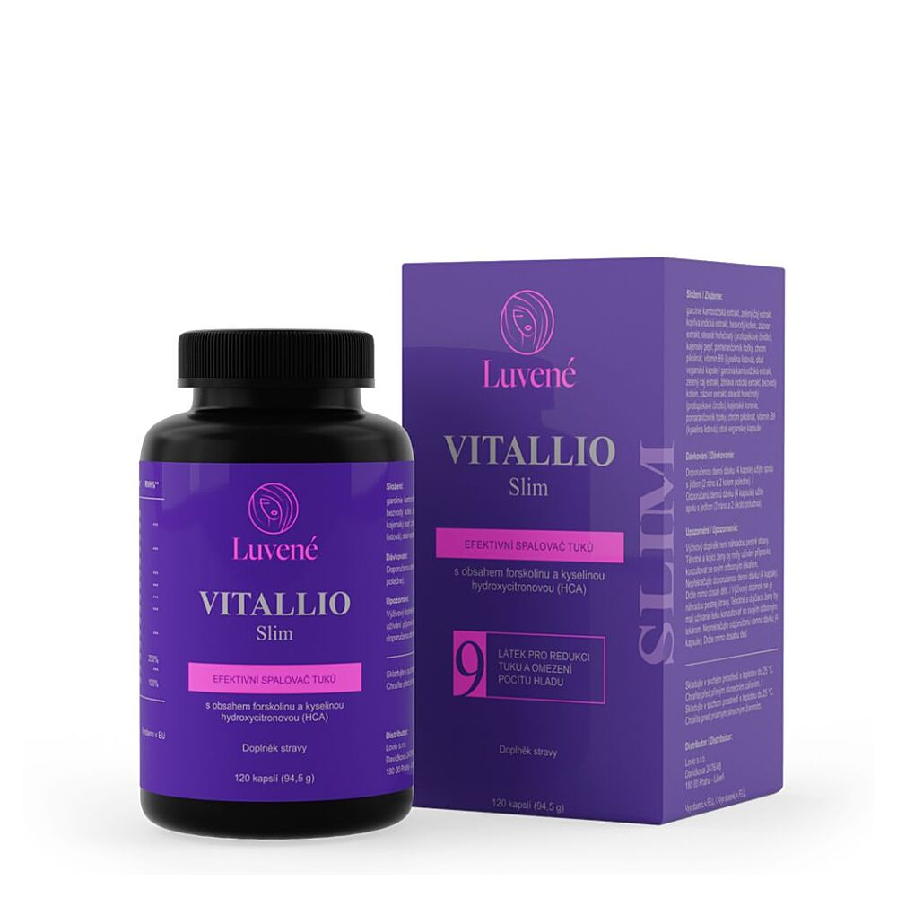 LUVENÉ VITALLIO Spaľovač tukov Vitallio Slim 120 tabliet