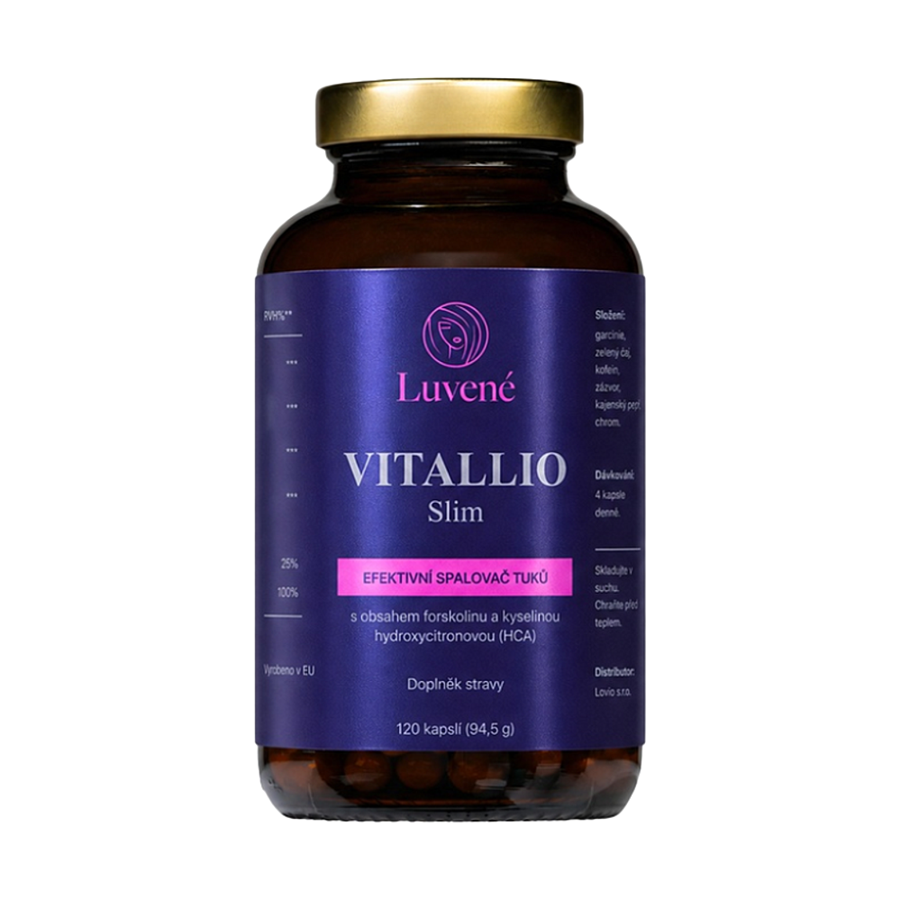 LUVENÉ VITALLIO Spaľovač tukov Vitallio Slim 120 tabliet