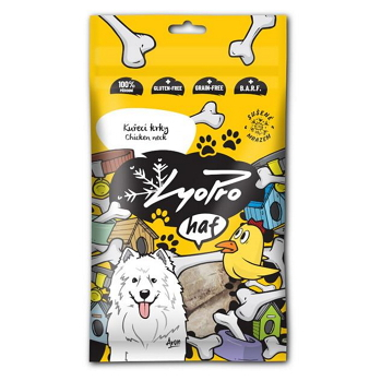 LYOPRO Mrazom sušené kuracie krky pre psov 50 g (Sušené mäso pre psov)