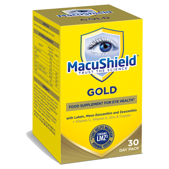MACUSHIELD Gold 90 želatínových kapsúl (Zrak, oči) - Viaczložkové