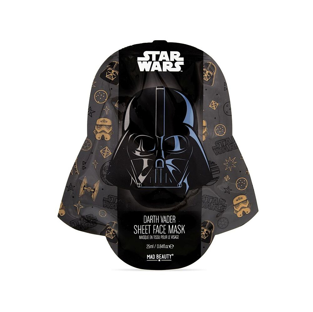E-shop MAD BEAUTY Darth vader star wars antioxidačná textilná maska ​​25 ml