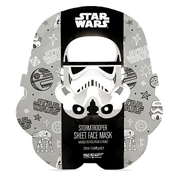 MAD BEAUTY Storm trooper star wars hydratačná textilná maska ​​25 ml (Detská dekoratívna kozmetika a parfumy) - Hydratačný, Rozjasňujúce, Čistiace