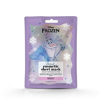 MAD BEAUTY Frozen Olaf rozjasňujúca a hydratačná textilná maska ​​25ml (Detská dekoratívna kozmetika a parfumy) - Rozjasňujúce