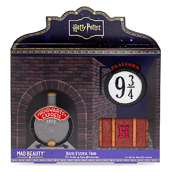 MAD BEAUTY Harry Potter set fizzer v darčekovom balení 3 kusy (Detské kozmetické sady) - Šumivé