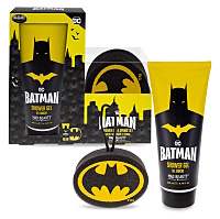 MAD BEAUTY Batman set kúpeľový sprchový gél a špongia 200 ml