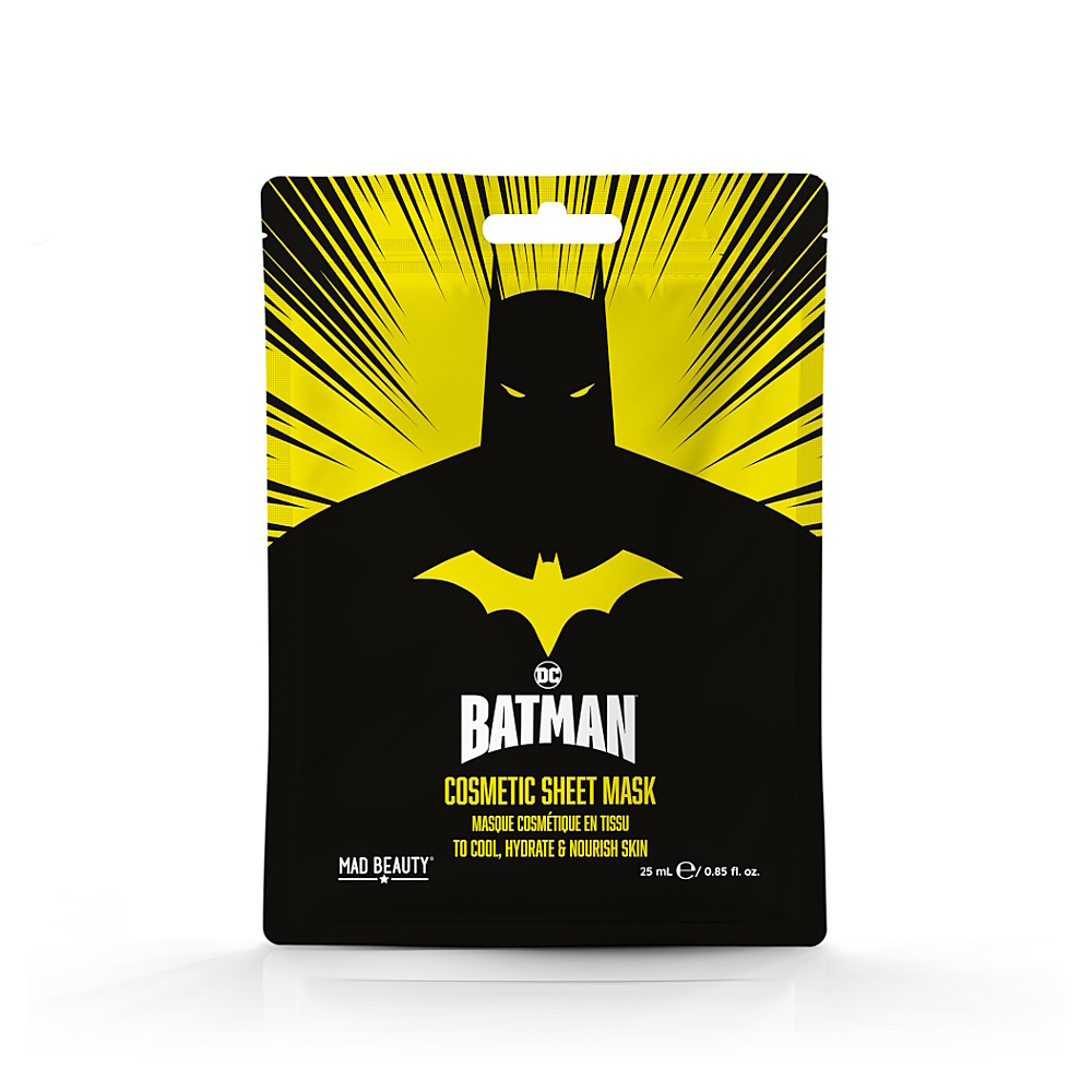 E-shop MAD BEAUTY Batman textilná maska ​​na tvár 25 ml
