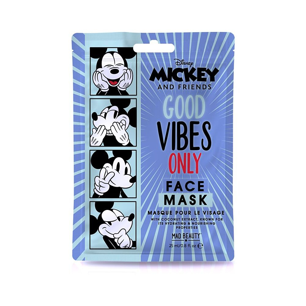 E-shop MAD BEAUTY Mickey and Minnie výživa a hydratácia textilná maska ​​25 ml