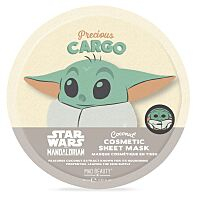 MAD BEAUTY Star wars grog zjemňujúca textilná maska ​​na tvár 25 ml