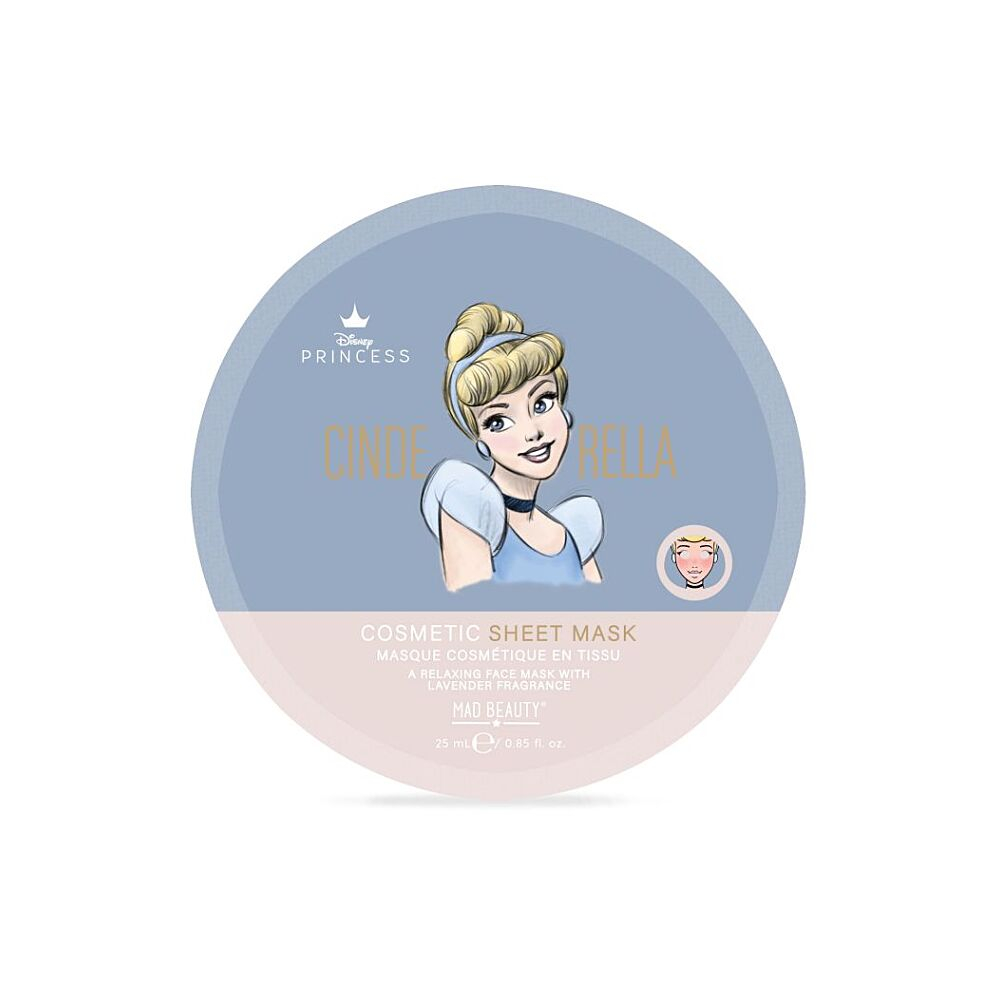 E-shop MAD BEAUTY Pure princess upokojujúca textilná maska ​​na tvár 25 ml