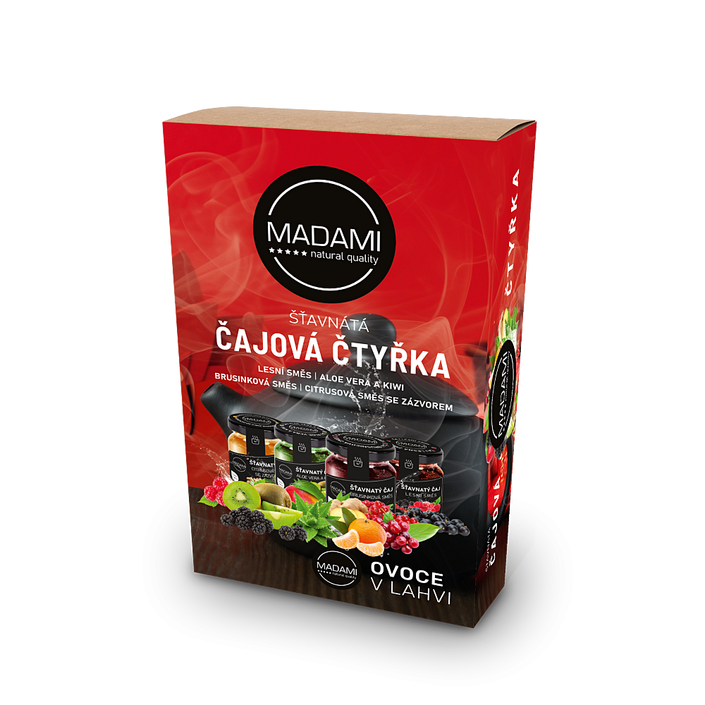 MADAMI Čajová štvorka 4 x 55 g